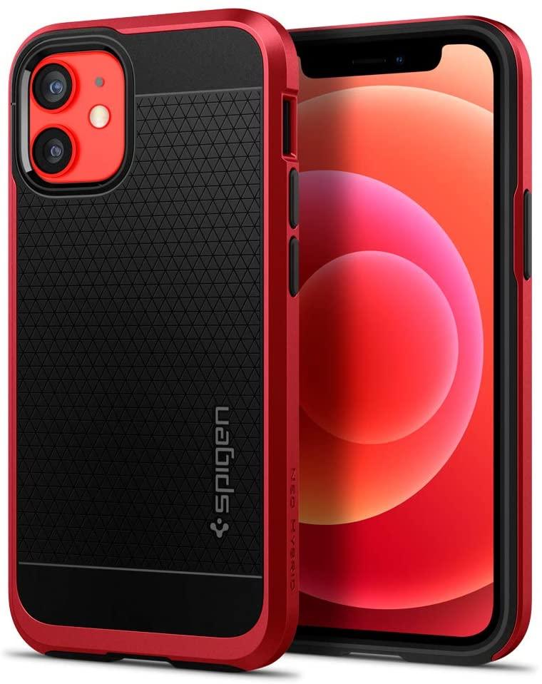 

Чехол Spigen для iPhone 12 mini Neo Hybrid Red