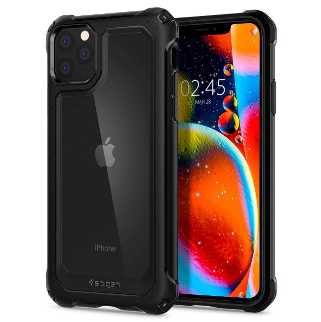 

Чехол Spigen для iPhone 11 Pro Gauntlet Carbon Black