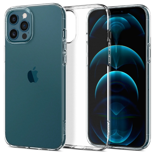 

Чехол Spigen для iPhone 12 Pro Max Liquid Crystal Crystal Clear