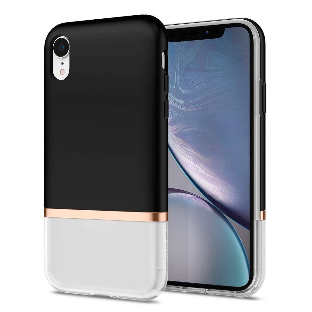 

Чехол Spigen для iPhone XR La Manon Jupe Milk Black
