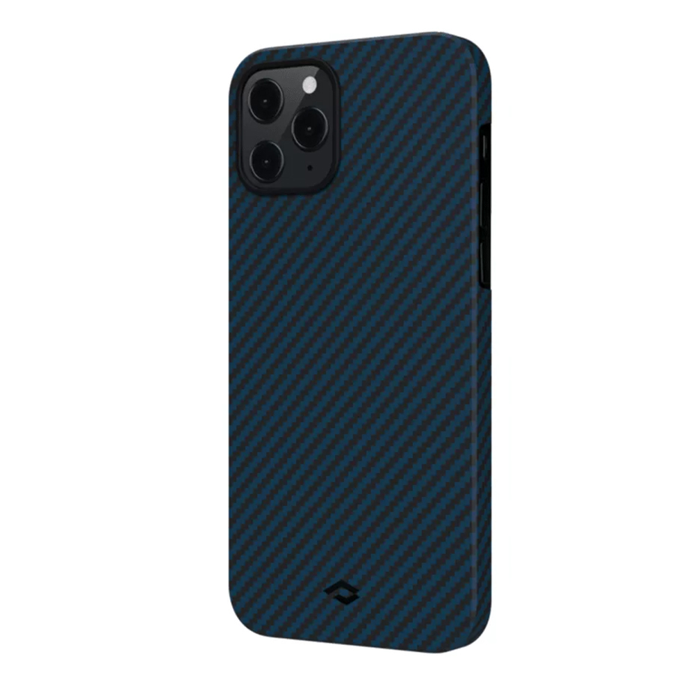 

Чехол Pitaka MagEZ Twill Black/Blue для iPhone 12 Pro Max