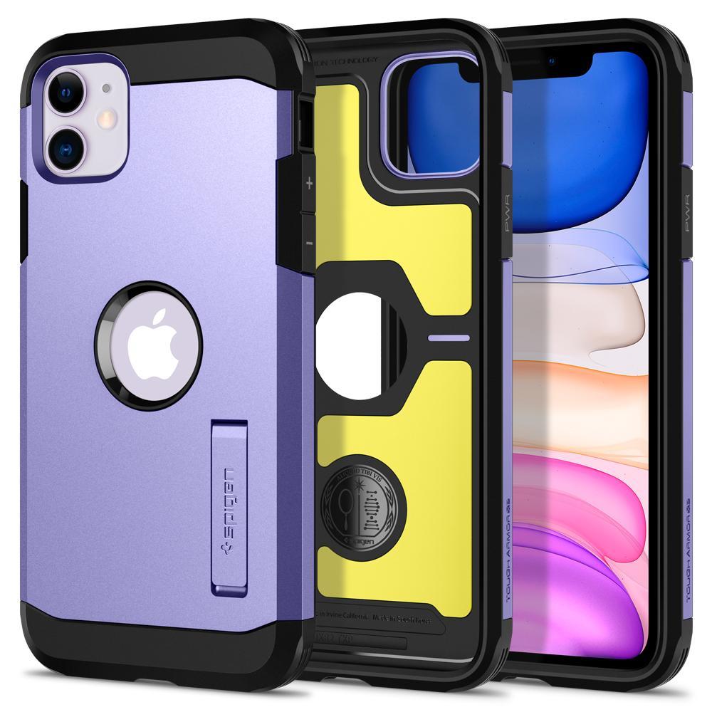 

Чехол Spigen для iPhone 11 Tough Armor Purple