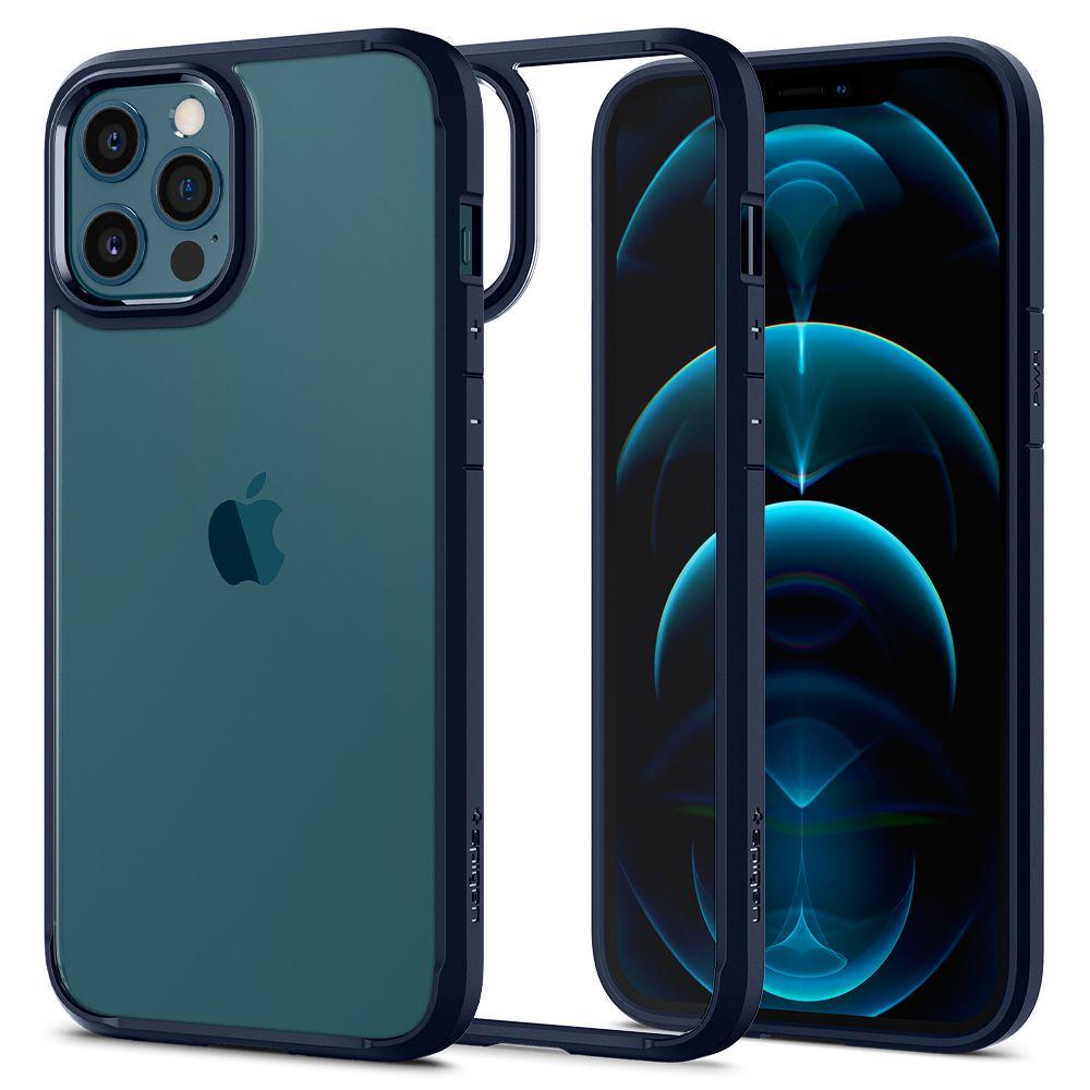 

Чехол Spigen для iPhone 12 | 12 Pro Ultra Hybrid Navy Blue