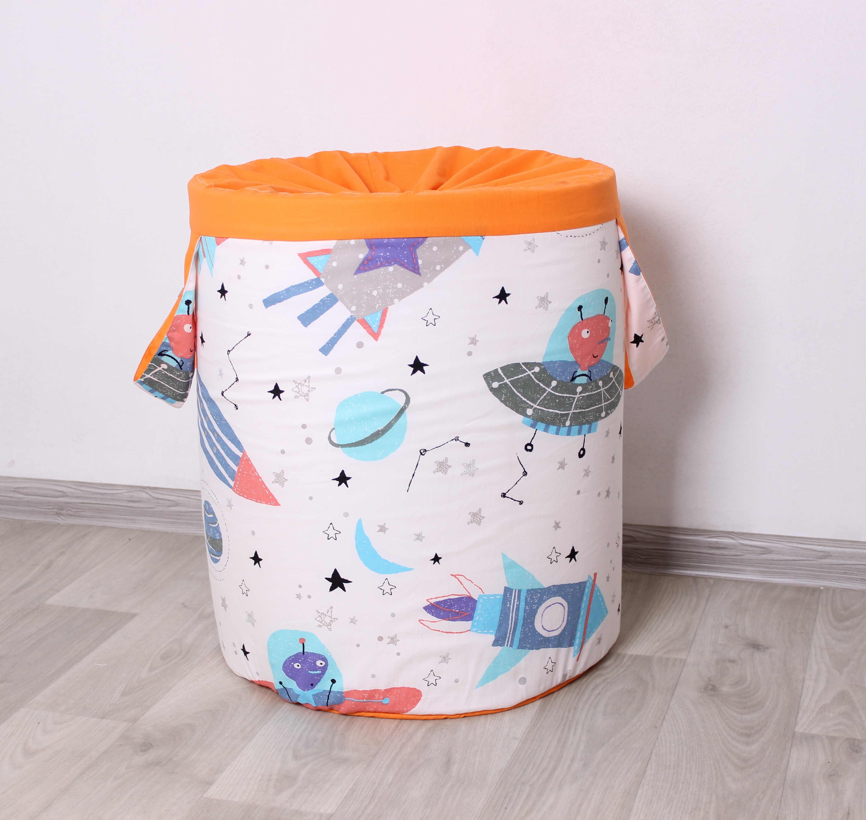 

Корзина для игрушек "Космическая" 50х40 см Моя Ляля (1581)