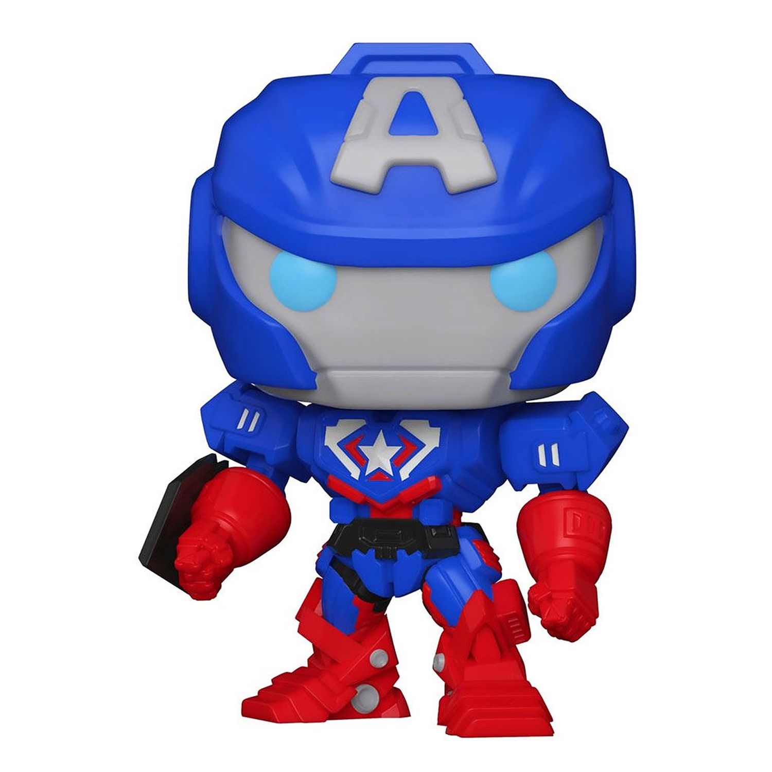 

Funko Коллекционная фигурка Funko POP! Bobble Marvel Avengers Mech Strike Captain America (GW) (Exc) 55633