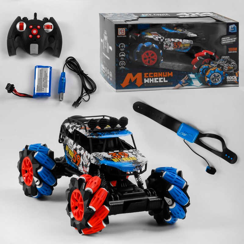 

Джип на радиоуправлении QX 3688-39 S аккумулятор 7.4V, полный привод 4WD