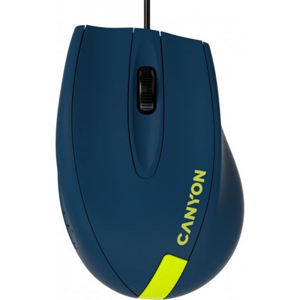

Мышь Canyon CNE-CMS11BY Blue/Yellow USB
