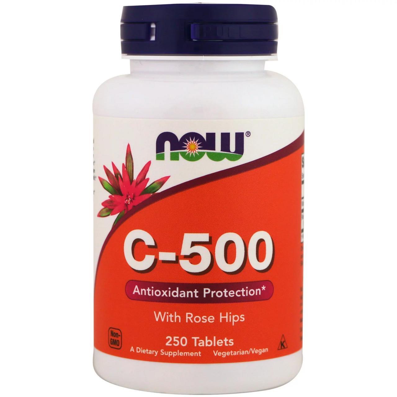 

Витамины и минералы Now Foods C-500 250 таблеток (444618)