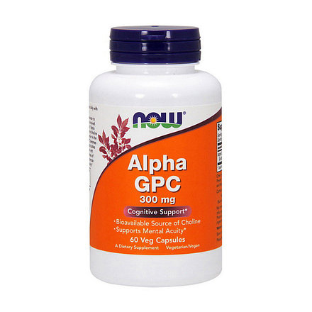 

Витамины и минералы Now Foods Alpha GPC 60 вег. капсул (444883)