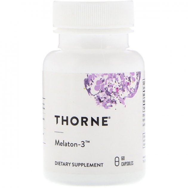 

Мелатонин-3 Thorne Research Melaton-3 60 капсул (446168)