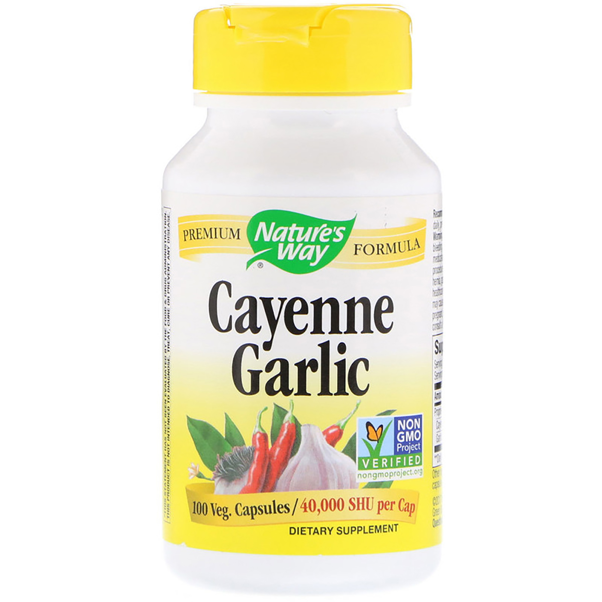 

Кайенский Перец и Чеснок Nature's Way Cayenne Garlic 100 капсул (445793)