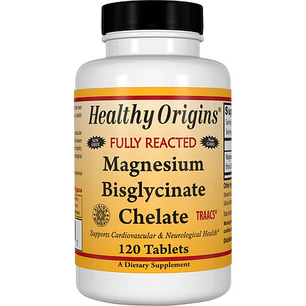 

Магний Healthy Origins Magnesium Bisglycinate Chelate 120 таблеток (446121)