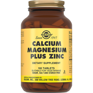 

Цинк Solgar Calcium Magnesium & Zinc 100 таблеток (447433)