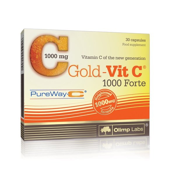 

Витамины и минералы Olimp Labs Gold Vit C 1000 Forte 30 капсул (444625)
