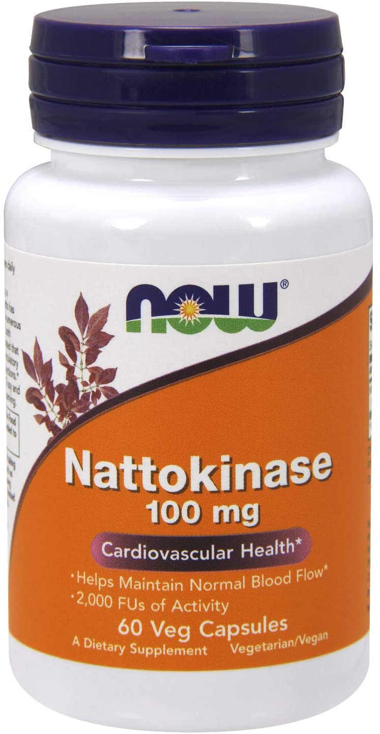 

Витамины и минералы Now Foods Nattokinase (100 мг) 60 капсул (444921)