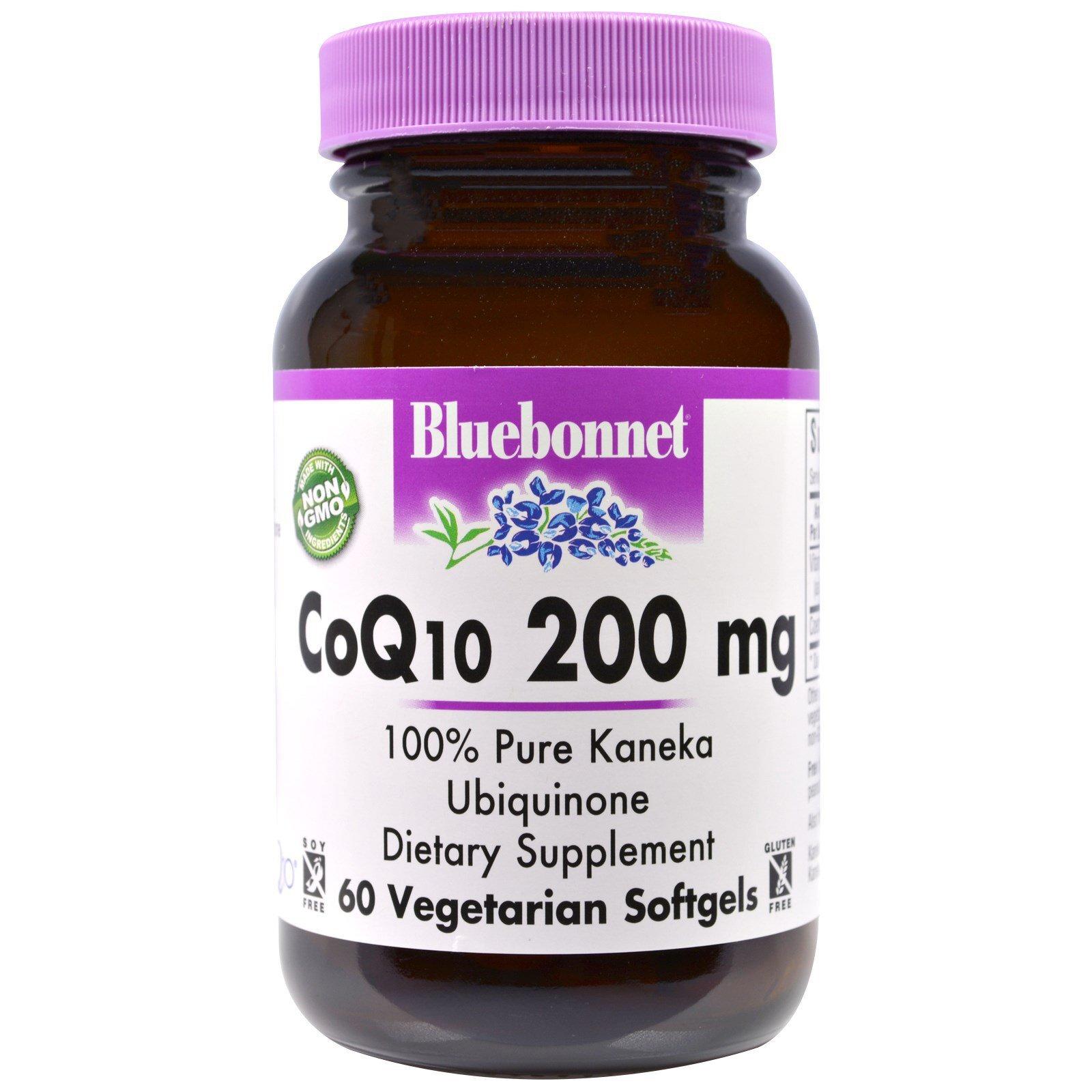 

Коэнзим Q10 Bluebonnet Nutrition Q10 200 мг 30 вегетарианских капсул (445946)