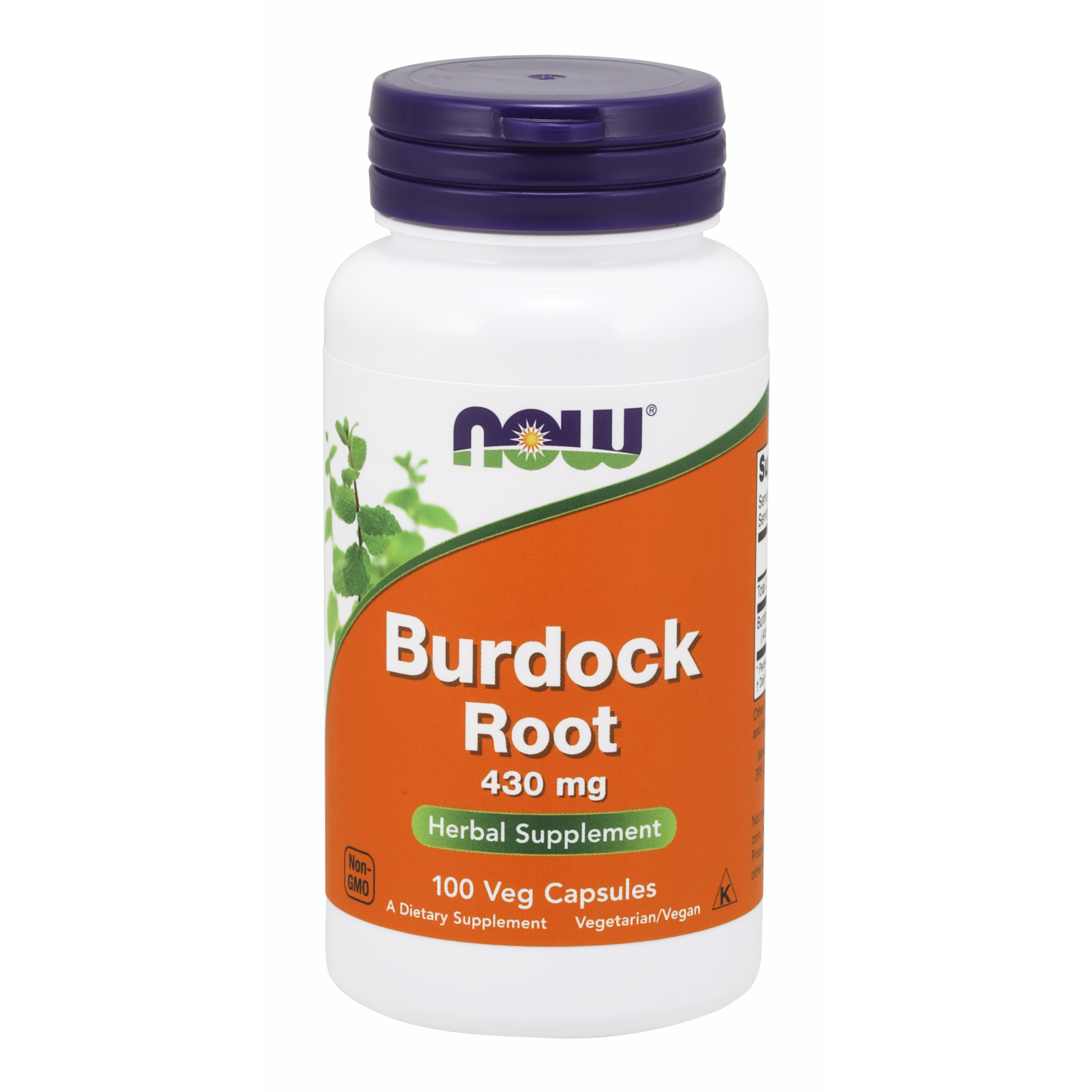 

Витамины и минералы Now Foods Burdock Root 430 мг 100 капсул (444886)