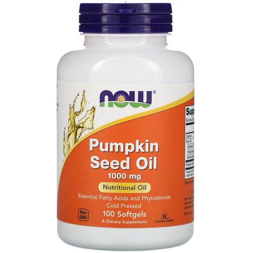 

Витамины и минералы Now Foods Pumpkin Seed Oil (1000 мг) 100 гель. капсул (444932)