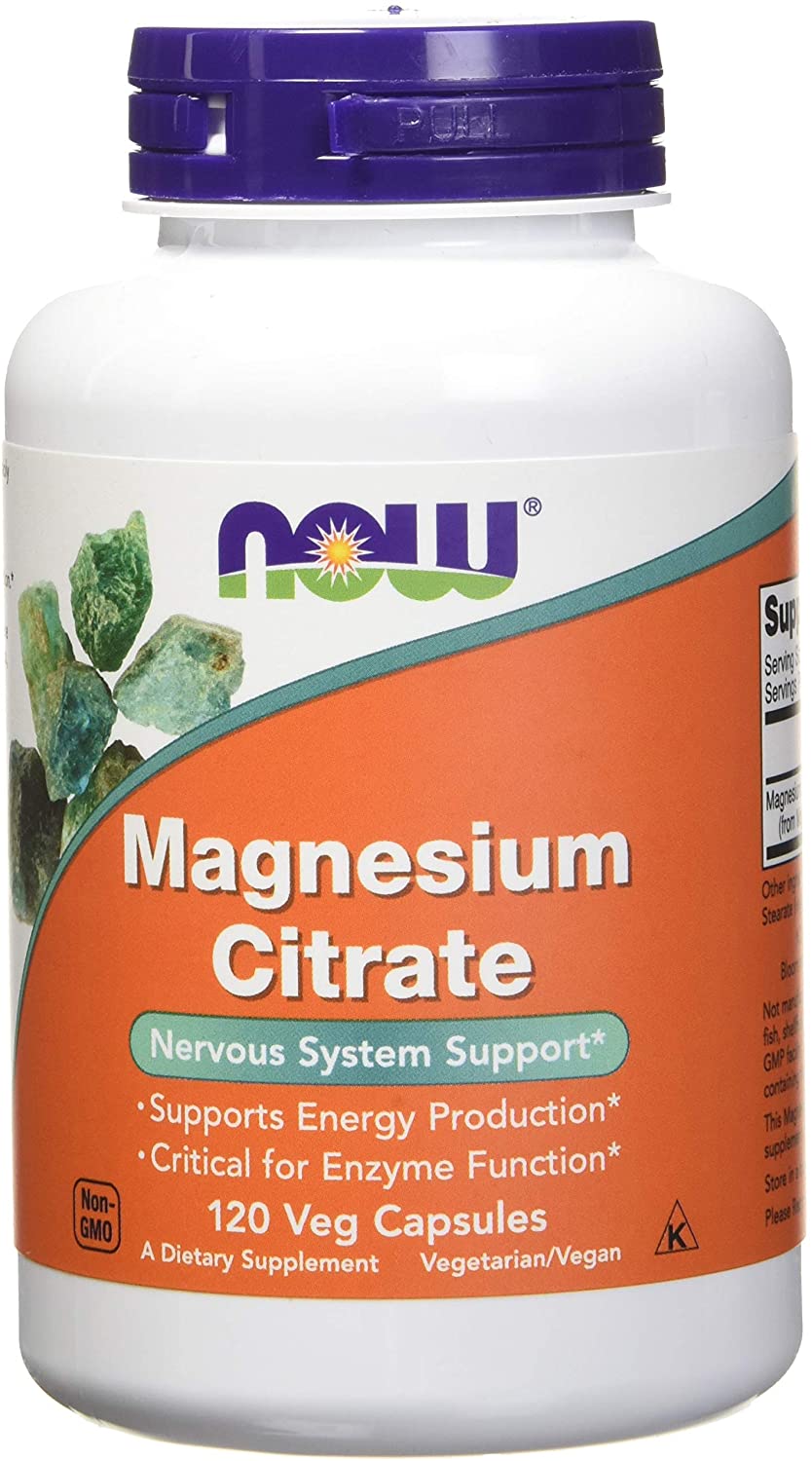 

Магний Now Foods Magnesium Citrate 120 вег. капсул (446126)