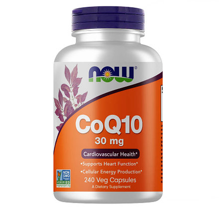 

Коэнзим Q10 Now Foods CoQ10 30 мг 240 вег. капсул (445978)