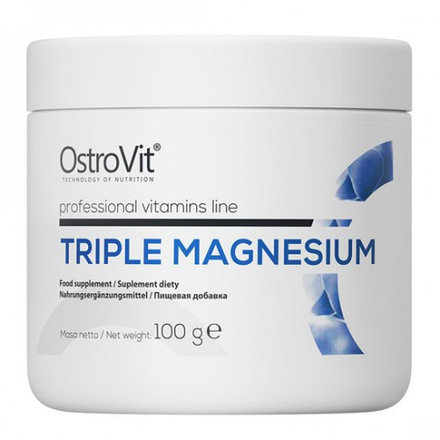 

Магний OstroVit Triple Magnesium 100 грамм (446132-2)