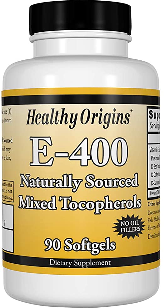 

Витамины и минералы Healthy Origins Vitamin E-400 90 гель. капсул (444825)