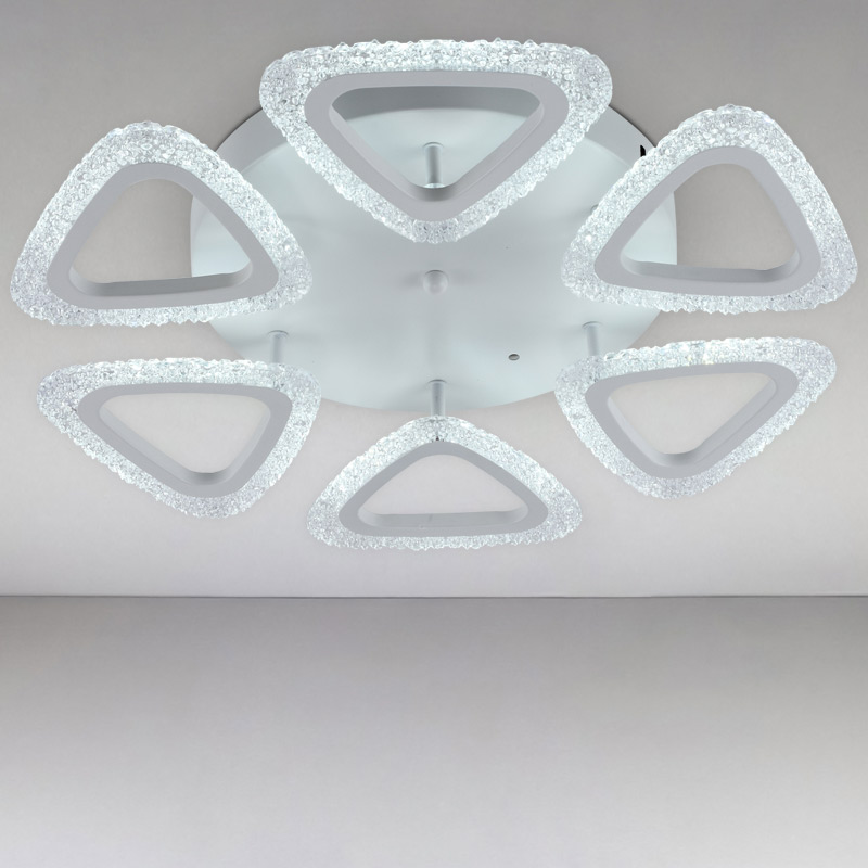 

Люстра стельова LED Light House SRS-16277/6B WH 72W білий