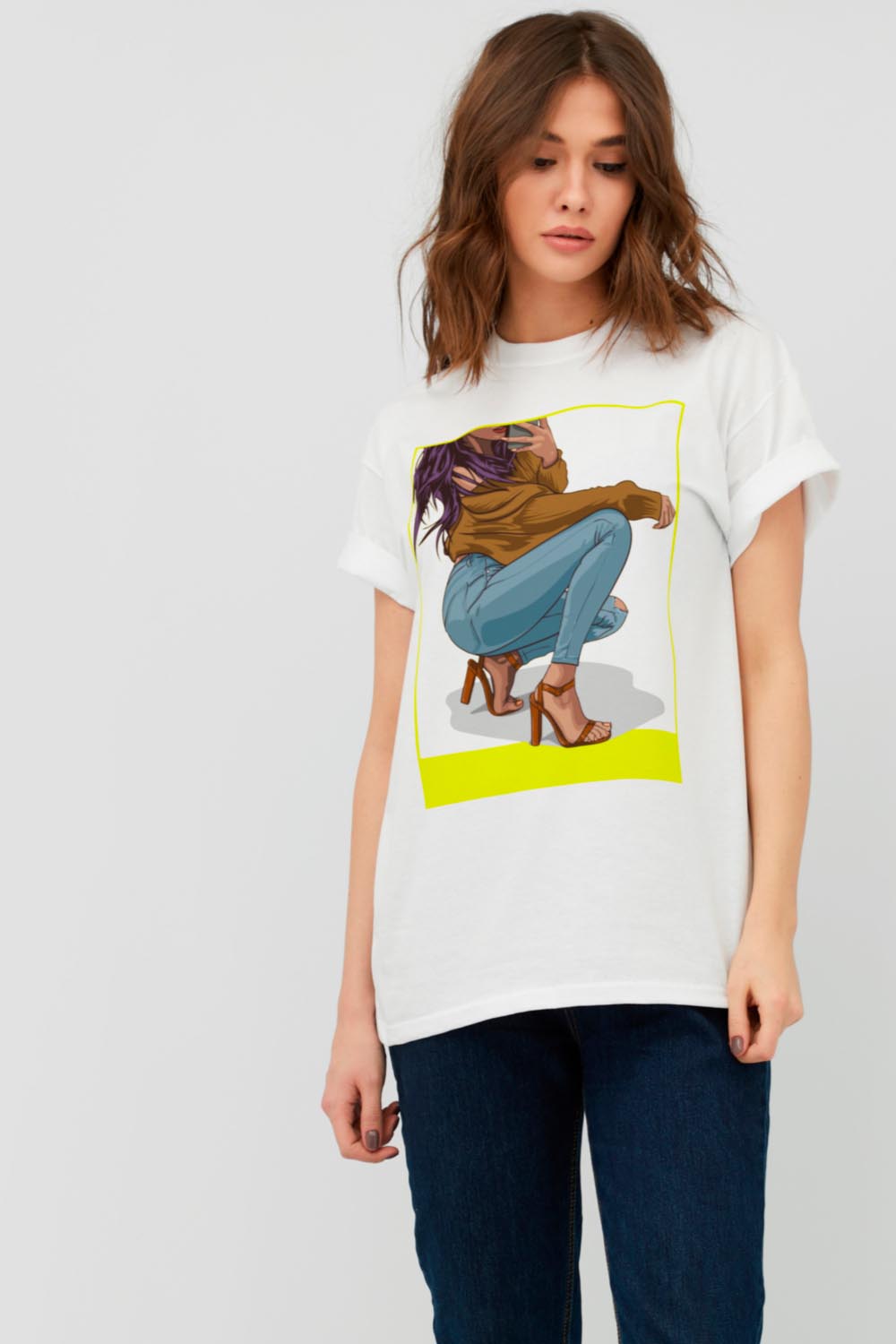 

Футболка yappi Oversize, Футболка yappi Oversize S