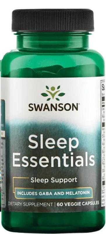 

Снотворное Swanson Condition Specific Sleep Essentials 60 вег. капсул (447210)