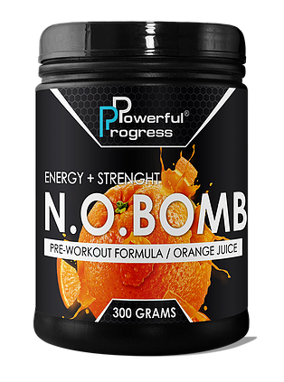 

Предтренировочный комплекс Powerful Progress NOBomb 300 грамм Апельсин (446374-1)