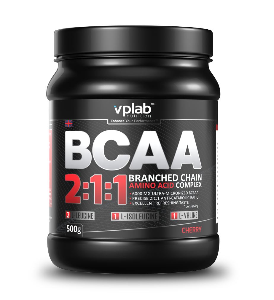 

BCAA Аминокислоты VPLab BCAA 2:1:1 300 грамм вишня (444120-2)