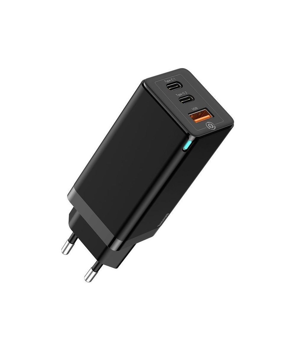 

Быстрое зарядное устройство Baseus GaN Mini Quick Travel Charger 65W