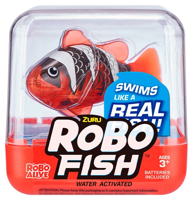 

Интерактивная игрушка Robo Alive Роборыбка красная (7125SQ1-5)