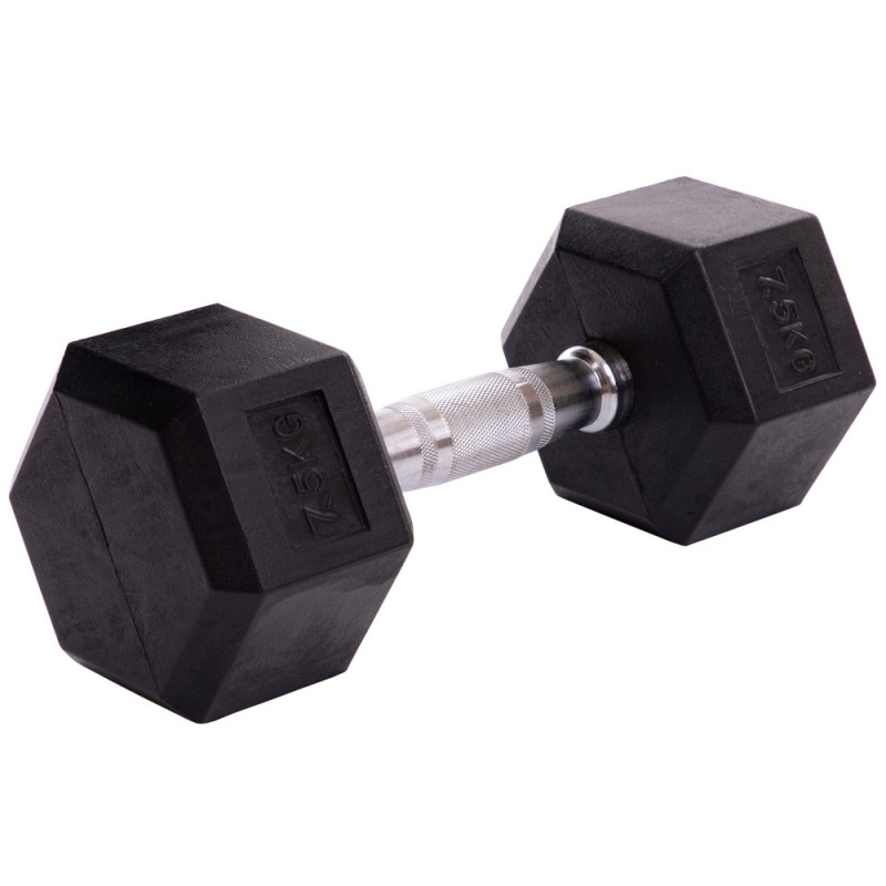 

Гантель цельная шестигранная SP-Planeta 1х7,5кг, код: LN-1205-7_5-S52