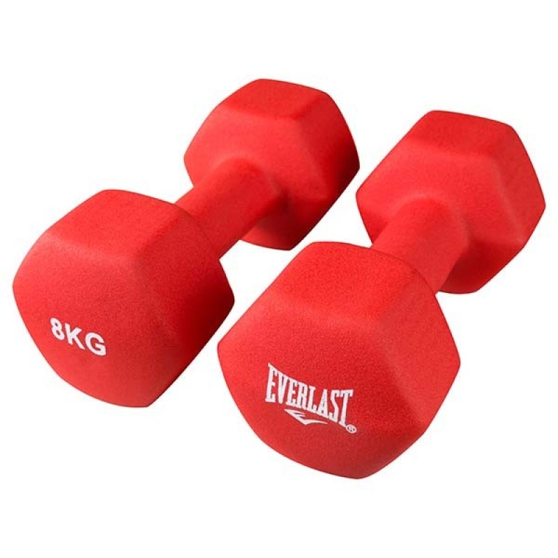 

Гантели Everlast красный 2х8 кг, код: 80024/8-WS