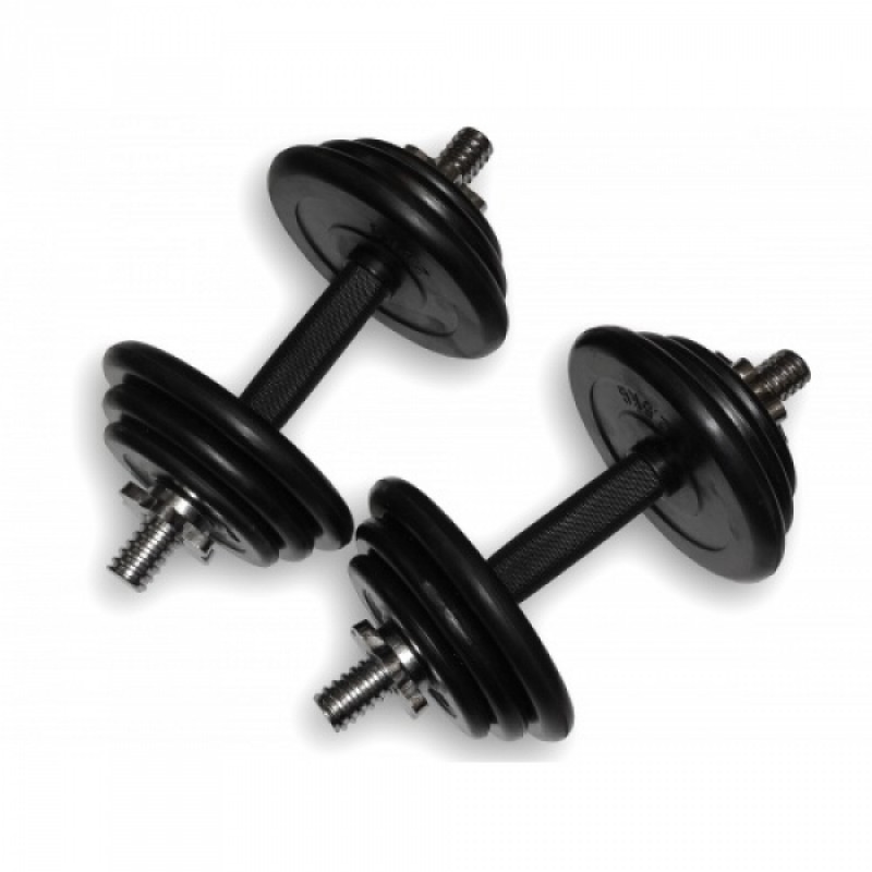 

Гантели наборные Fitnessport 2х10,5 кг, код: 10123-S49