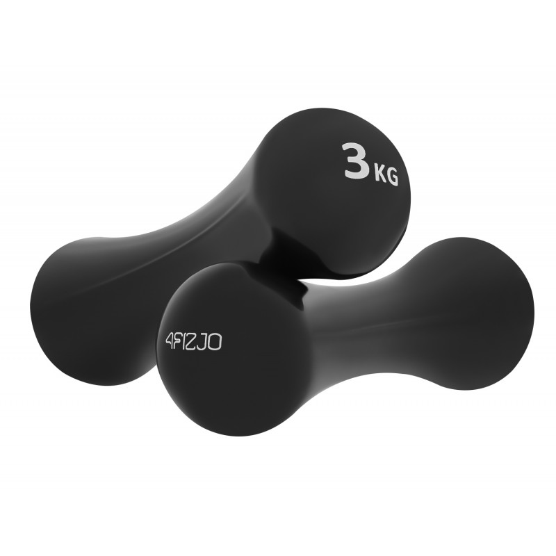 

Гантели виниловые 4Fizjo 2 x 3 кг, код: 4FJ0193