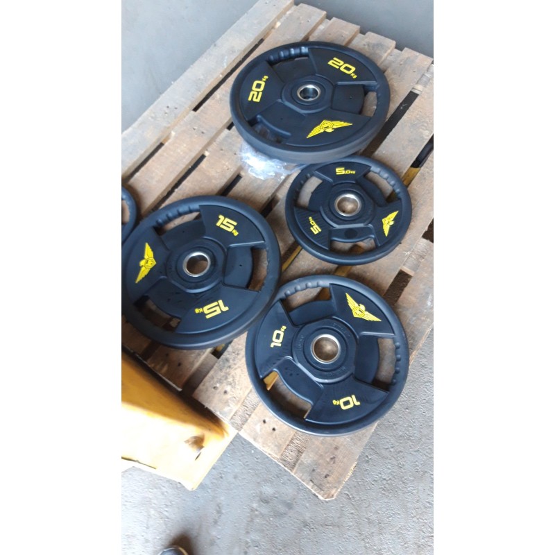 

Диск олимпийский Fitnessport уретановый 15 кг RCP21-15, код: 10258-S49