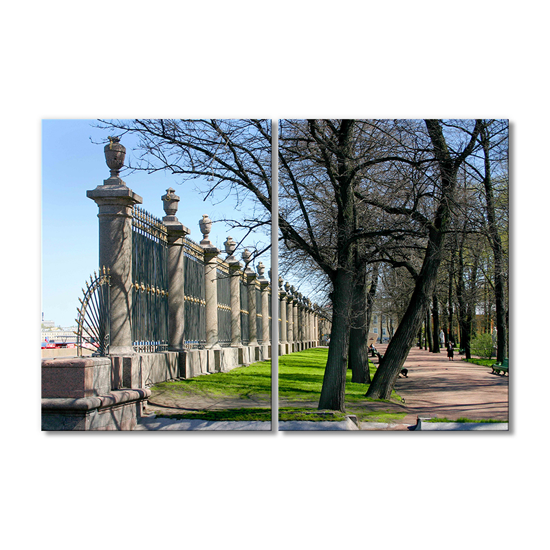 

Модульная картина Artel «Городской парк» 2 модуля 90x135 см