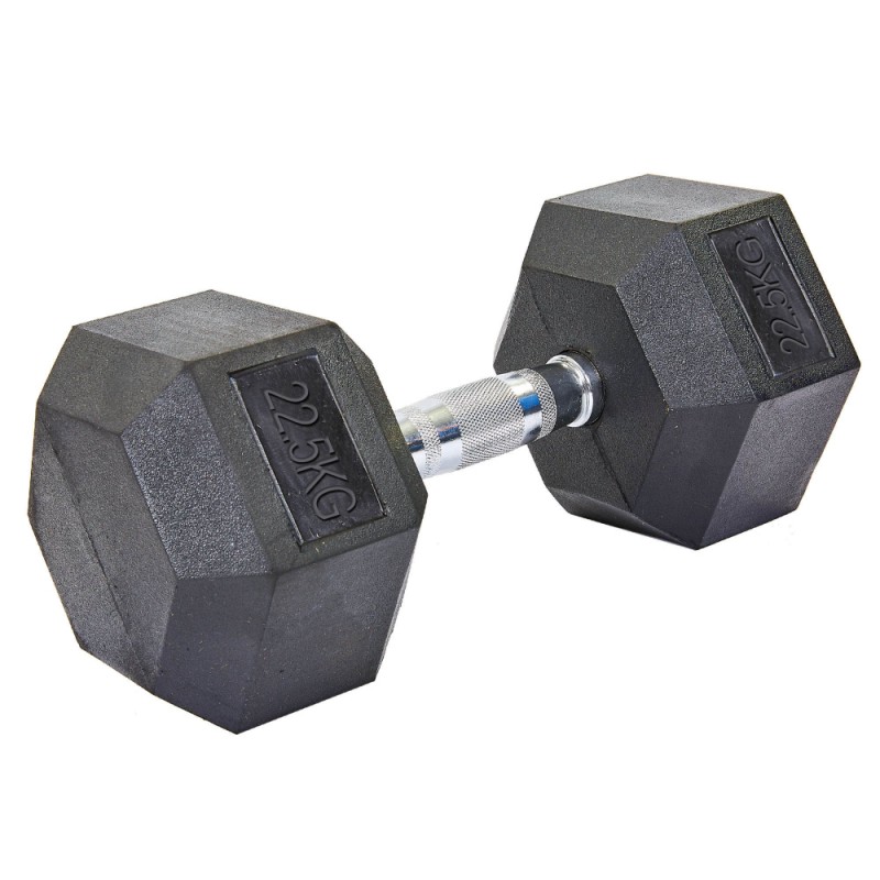 

Гантель цельная шестигранная CrossGym 1х22,5кг, код: SC-8013-22_5-S52