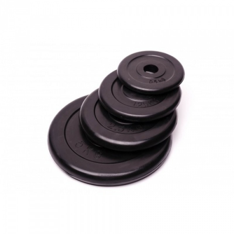 

Диск домашний обрезиненный Fitnessport черный 1,25 кг, код: 10249-S49