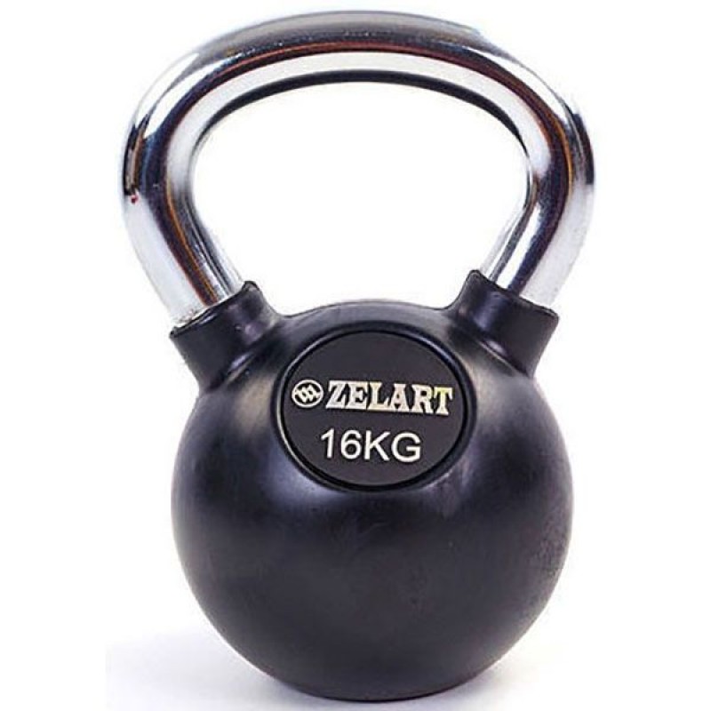

Гиря обрезиненная Zelart 16 кг., art: TA-5162-16
