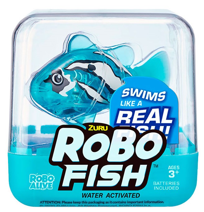 

Интерактивная игрушка Robo Alive Роборыбка голубая (7125SQ1-6)