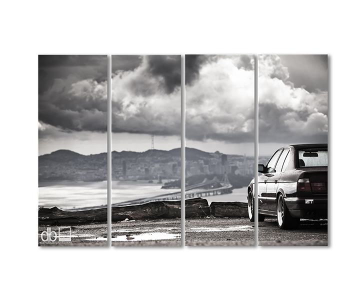 

Модульная картина Artel «Городской вид на окраине» 4 модуля 90x135 см