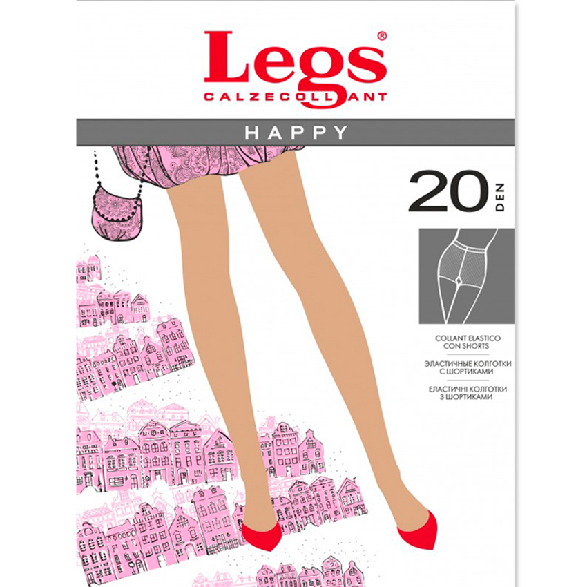 

Колготы женские классические LEGS / DAINO (101 HAPPY 20, Колготы женские классические LEGS 1/2 DAINO (101 HAPPY 20)