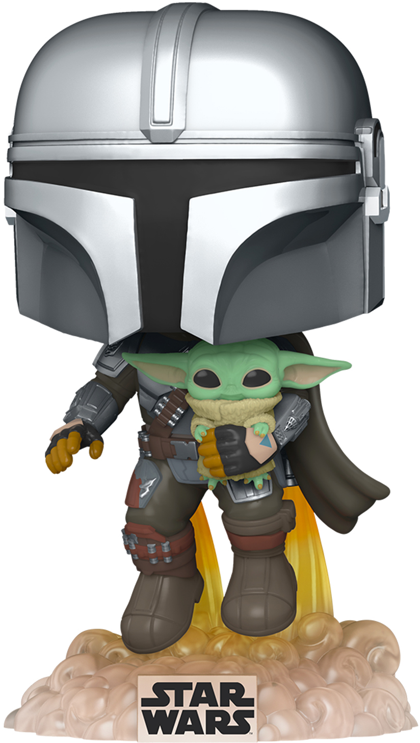 

Фигурка Funko POP! Bobble Star Wars Mandalorian Mando Flying w/Jet 50959 (FUN2549817)
