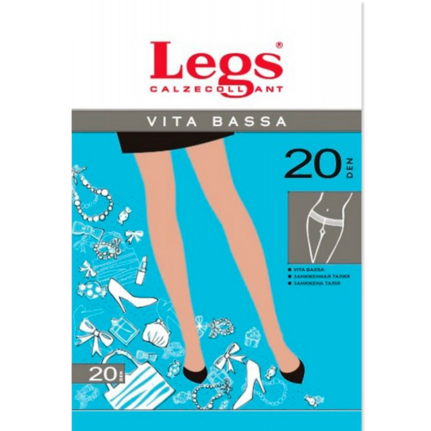 

Колготки с заниженной талией Legs 210 VITA BASSA 20d / Muscade, Колготки с заниженной талией Legs 210 VITA BASSA 20d 1/2 Muscade