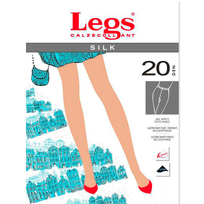 

Колготы женские классические LEGS  NERO (202 SILK 20, Колготы женские классические LEGS 3 NERO (202 SILK 20)