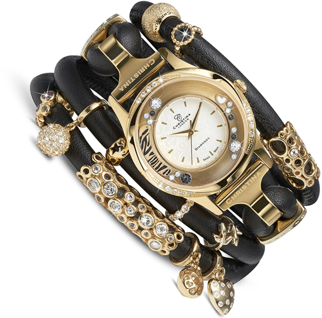 

Часы CHRISTINA 300GWBL Time Gold