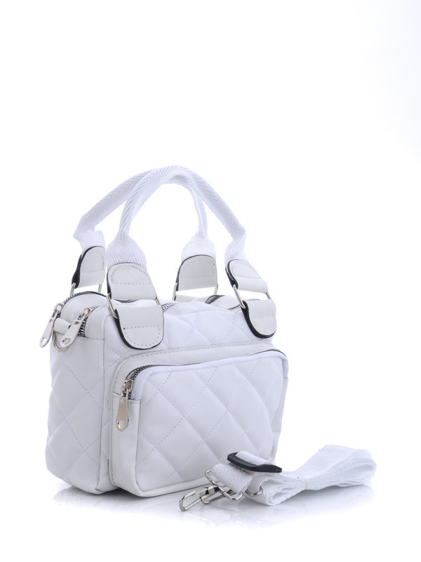 

Женские сумки деми Prime 1027-2 white Белый р.15x22x8